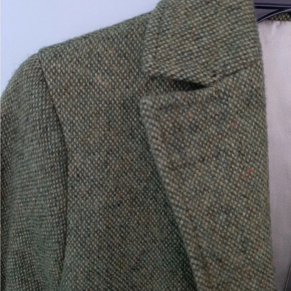J. Crew Vintage Women's Olive Blazer - Picture 2 of 7